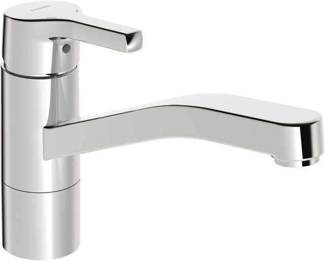 HANSA Einhebelmischer Küchenarmatur HANSAPALENO 5653 Ausladung 216 mm DN15 Chrom, 56532203