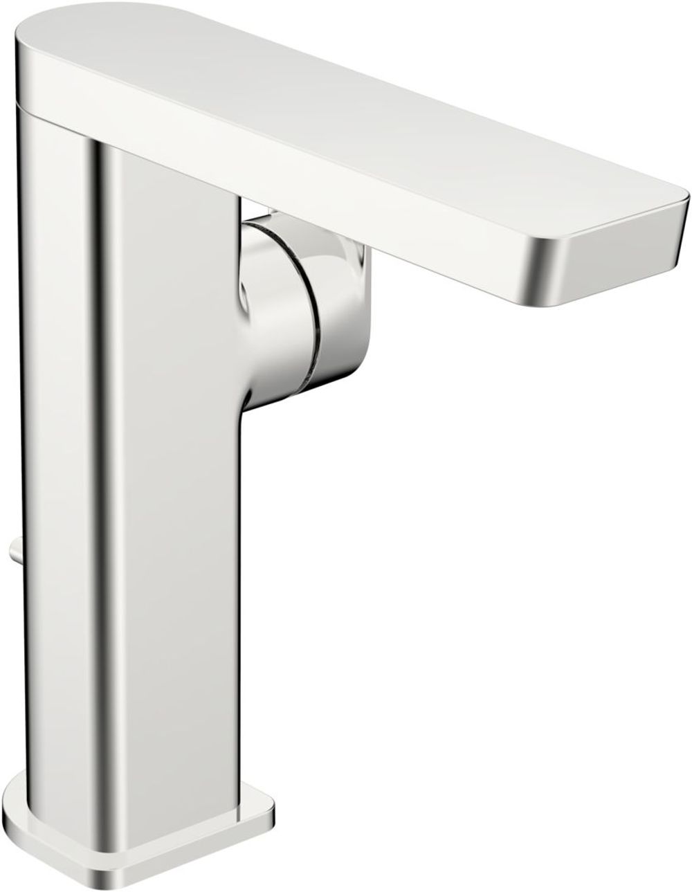 HANSA Einhebelmischer Waschtischbatterie HANSASTELA 5715 Ablaufgarnitur mit Zugstange Ausladung 175mm Chrom, 57152273