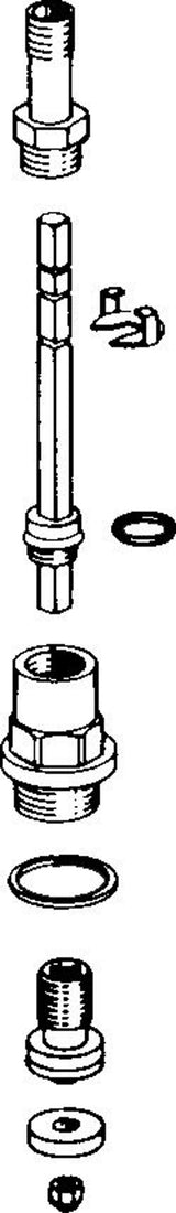 HANSA Oberteil HANSA 45-80 mm, G3/4, 59902727
