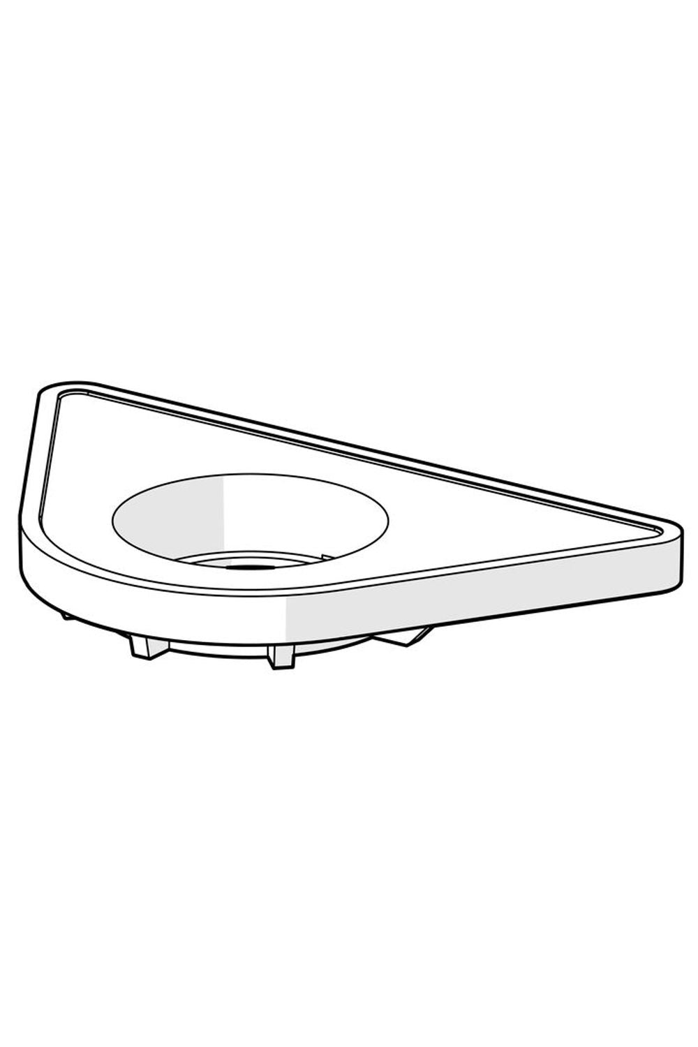HANSA PVC-Befestigungsplatte HANSA , 59910008