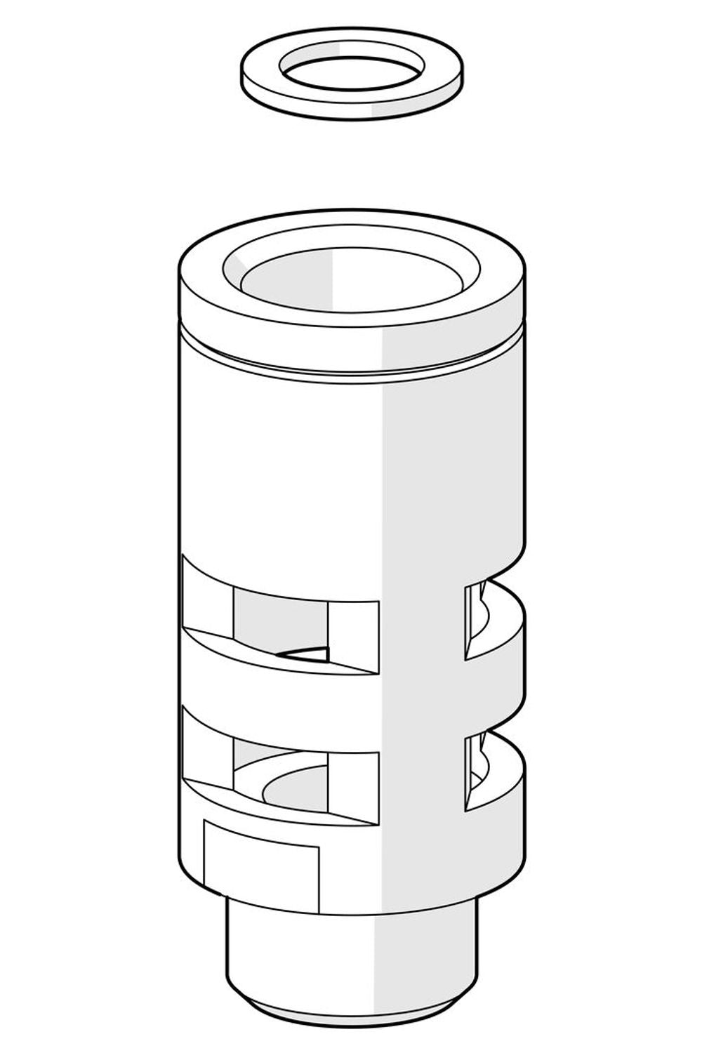 HANSA Rohrbelüfter HANSA DN15 DN15, 59911330