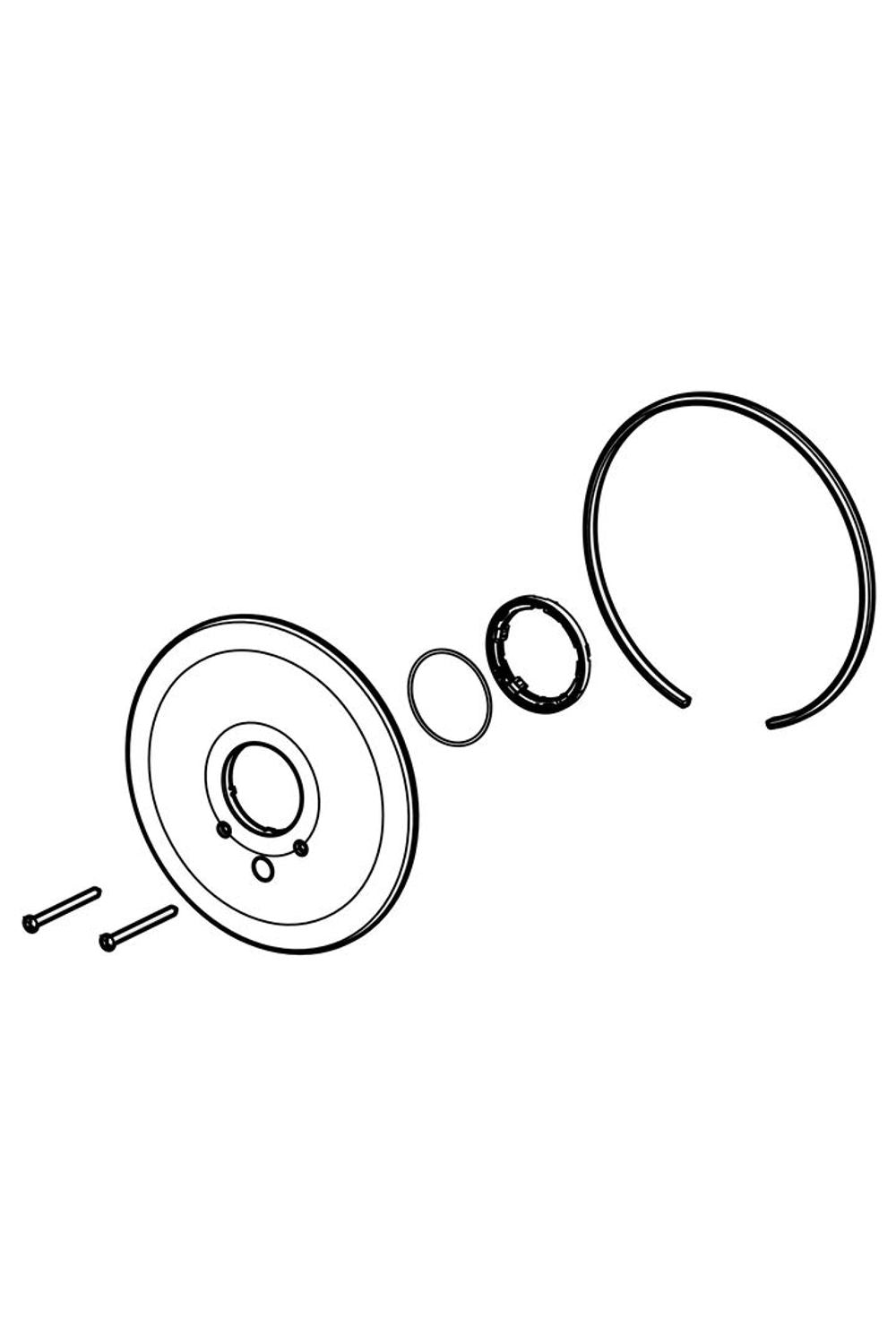 HANSA Rosette HANSA d 205 mm Chrom, 59911967