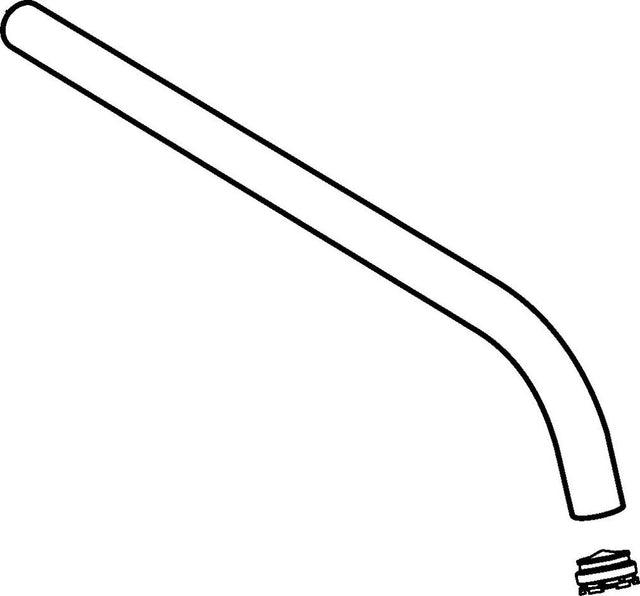 HANSA Auslauf HANSAPUBLIC L=300 Chrom, 59913238
