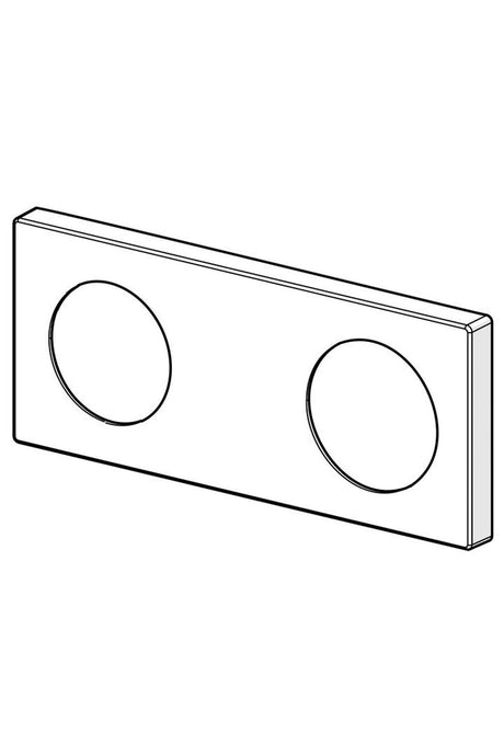 HANSA Deckplatte HANSA 175 x 75 Chrom, 59913734