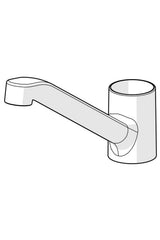 HANSA Auslauf HANSA Ausladung 210 mm Chrom, 59913971