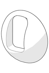 HANSA Abdeckkappe HANSA Chrom, 59914016