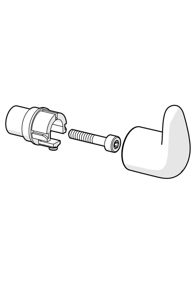 HANSA Temperaturregelung Griffgehäuse HANSA Chrom, 59914100