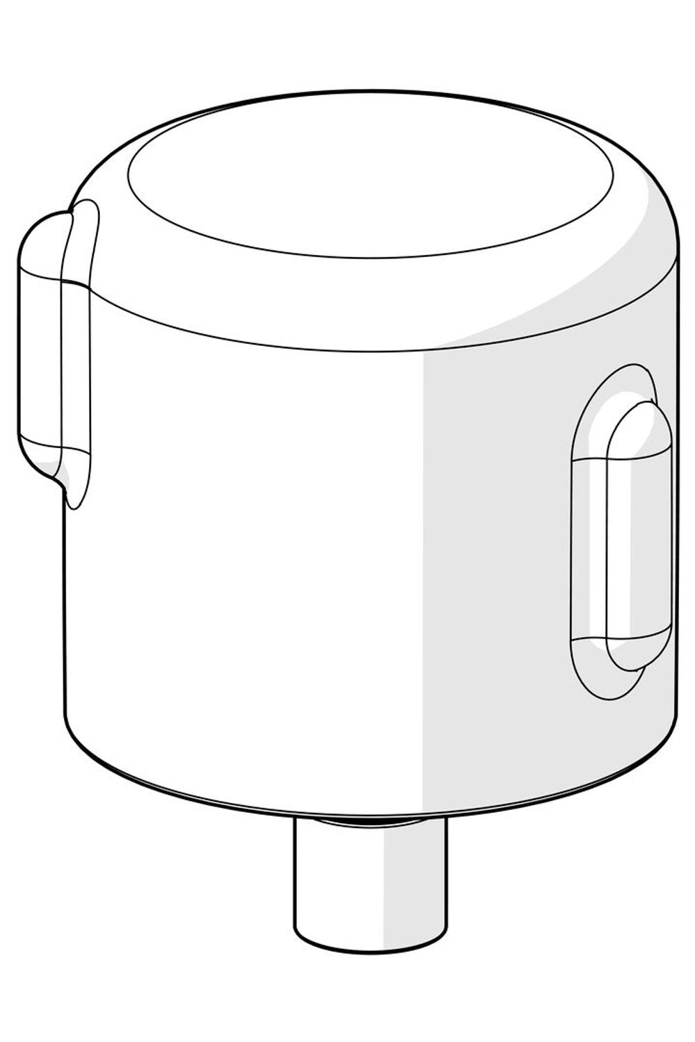 HANSA Absperrgriff HANSA Chrom, 59914397