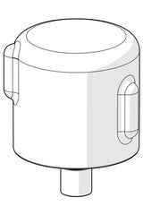 HANSA Absperrgriff HANSA Chrom, 59914397