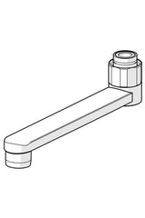 HANSA Auslauf HANSA L=150 Ausladung 150 mm Chrom, 59914470