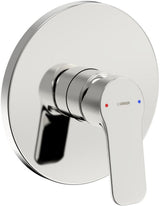 HANSA EHM Fertigset für Brause-Batterie HANSABASIC 8056 Rosette eckig Chrom, 80569003