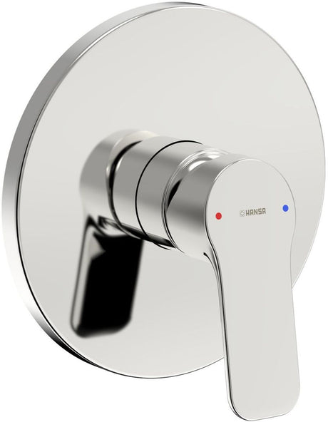 HANSA EHM Fertigset für Brause-Batterie HANSABASIC 8056 Rosette eckig Chrom, 80569003