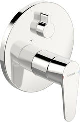 HANSA EHM Fertigmontageset für Wanne/Brause HANSAVANTIS 8260 Rosette rund Chrom, 82609063