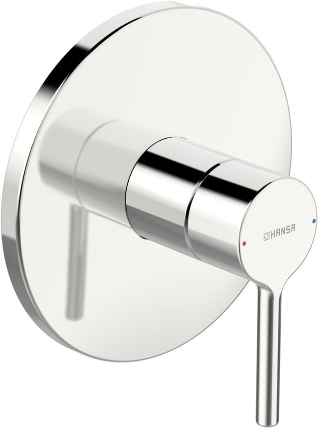 HANSA EHM Fertigset für Brause-Batterie HANSAVANTIS 8261 Rosette rund Chrom Pinhebel, 82619067