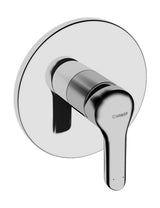 HANSA Einhebelmischer Fertigmontageset für Brausebatterie HANSAVANTIS 8261 Rosette rund Chrom, 82619073