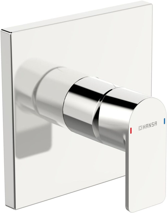 HANSA Einhebelmischer Fertigset für Brause-Batterie HANSASTELA 8785 Rosette eckig Chrom, 87859073