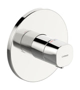 HANSA Fertigmontageset für Brausebatterie HANSALIVING 8866 Rosette rund Chrom, 88669501