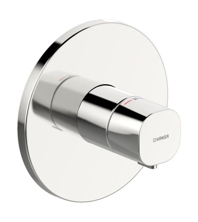 HANSA Fertigmontageset für Brausebatterie HANSALIVING 8866 Rosette rund Chrom, 88669501