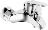 HANSA Einhebelmischer Wafü und Brausebatterie HANSAMIX 0174 Ausladung 162 mm DN15 Chrom, 01742183