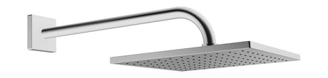 HANSA Kopfbrause HANSAVIVA 0418 Rosette eckig 1-strahlig Ausladung 400 mm DN15 Chrom, 04180340