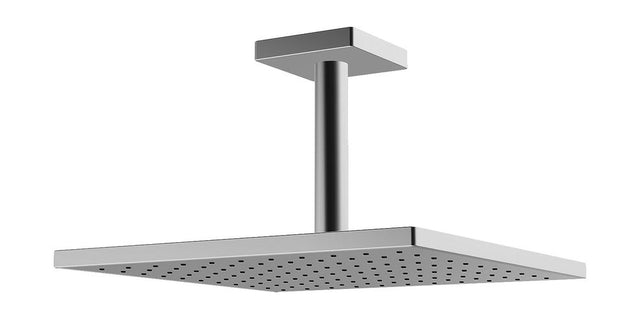 HANSA Kopfbrause HANSAVIVA 0419 Rosette eckig 1-strahlig 250x250 DN15 Chrom, 04190340