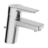 HANSA Einhebelmischer Waschtischbatterie HANSATWIST 0909 Kupferrohr Zugstangenablaufgarnitur Ausladung 121 mm DN15 Chrom, 09092183