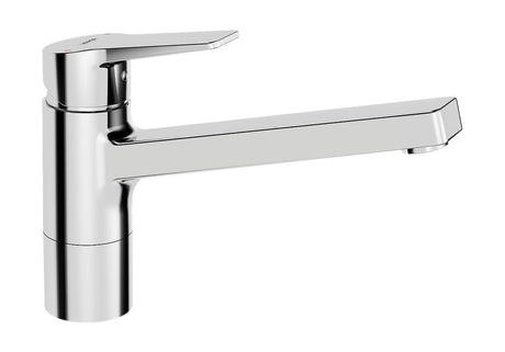 HANSA Einhebelmischer Küchenarmatur HANSATWIST 0914 Ausladung 199 mm DN15 Chrom, 09142283