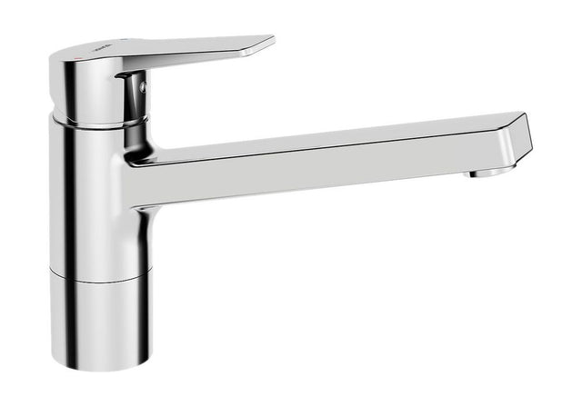 HANSA Einhebelmischer Küchenarmatur HANSATWIST 0914 Ausladung 199 mm DN15 Chrom, 09142283