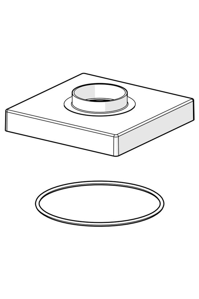 HANSA Rosette HANSA 75x75 mm Chrom, 1003885V