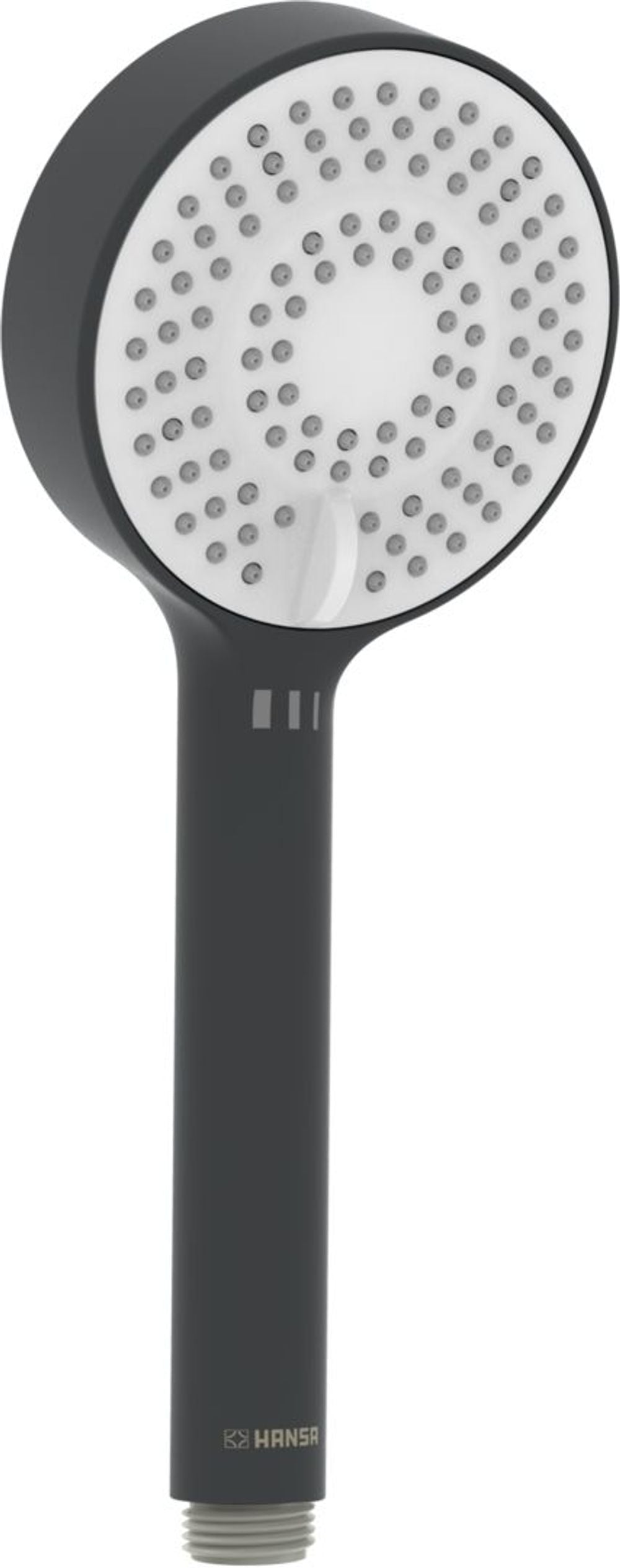 HANSA Handbrause HANSABASICJET 4463 3-strahlig Matt-Schwarz, 4463030033