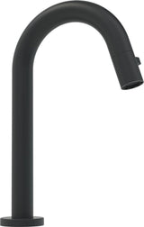 HANSA Einhebelmischer Waschtischbatterie HANSANOVA 5091 Ausladung 131 mm DN15 Matt-Schwarz, 5091810133