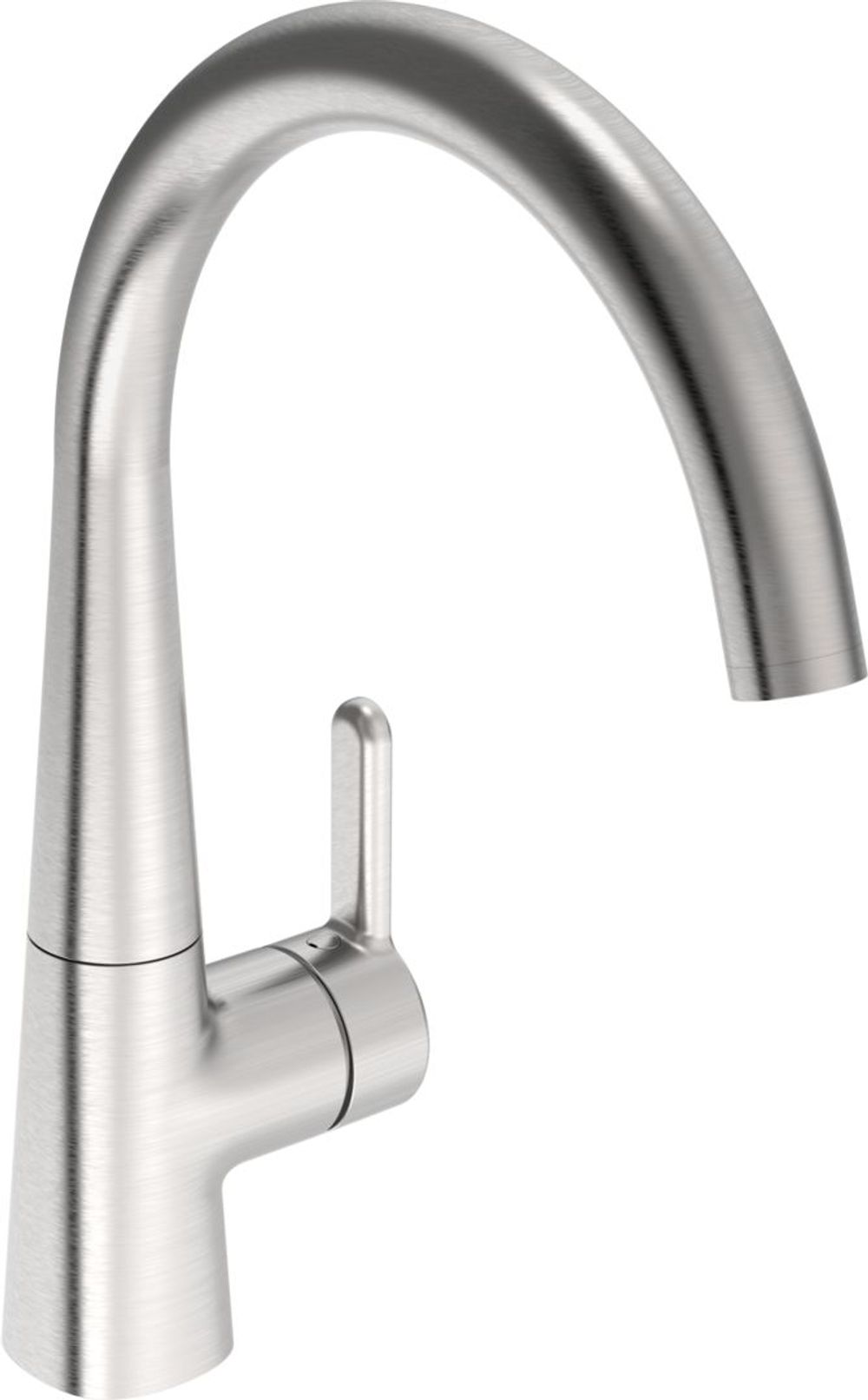 HANSA Küchenarmatur HANSADESIGNO Style 5101 Edelstahl-Look, 5101228380