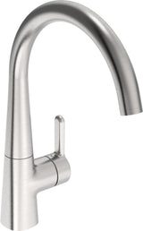 HANSA Küchenarmatur HANSADESIGNO Style 5101 Edelstahl-Look, 5101228380