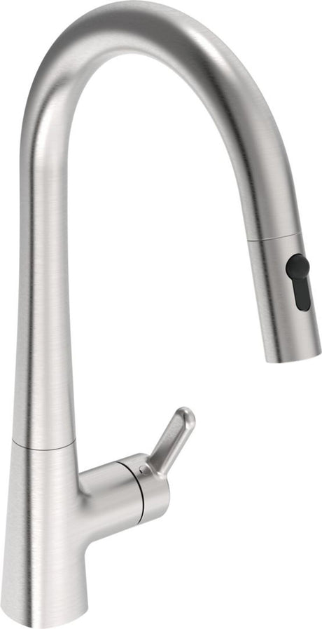 HANSA Küchenarmatur HANSADESIGNO Style 5136 Edelstahl-Look, 5136228380