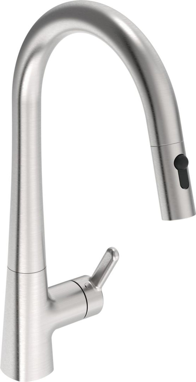 HANSA Küchenarmatur HANSADESIGNO Style 5136 Edelstahl-Look, 5136228380