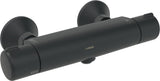 HANSA Brausebatterie HANSAMICRA 5815 DN15 Matt-Schwarz, 5815017133