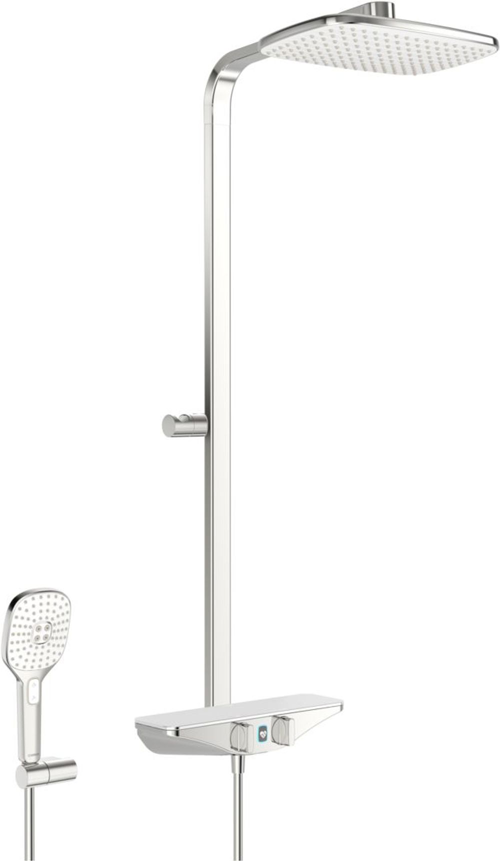 HANSA Regenbrause-Duscharmatur HANSAEMOTION Wellfit 5865 3-strahlig 6 V DN15, 5865017282