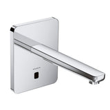 KLUDI ZENTA SL E UP-Wandarmatur, Eckig ohne Mischhebel, 240mm Ausl. chrom, 3840205