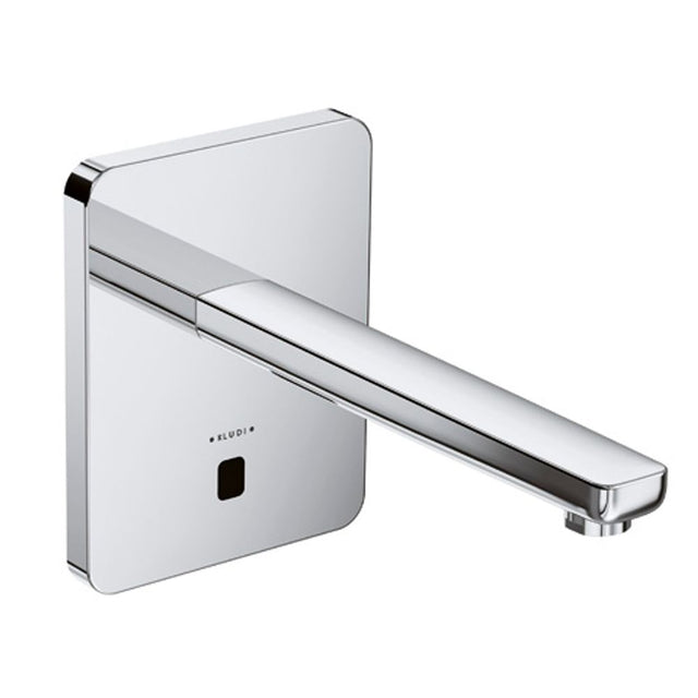 KLUDI ZENTA SL E UP-Wandarmatur, Eckig ohne Mischhebel, 240mm Ausl. chrom, 3840205