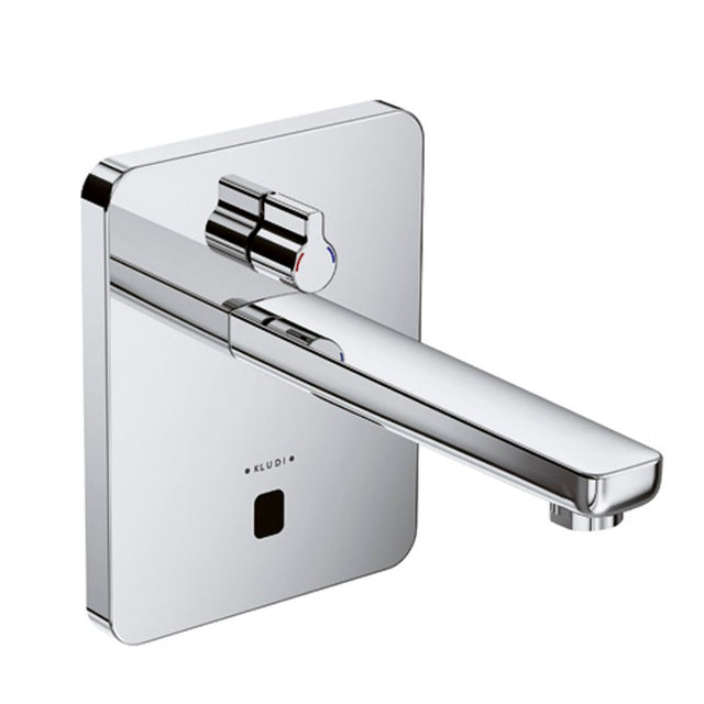 KLUDI ZENTA SL E UP-Wandarmatur, Eckig mit Mischhebel, 190mm Ausl. chrom, 3850005
