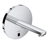 KLUDI ZENTA SL E UP-Wandarmatur, Rund ohne Mischhebel, 190mm Ausl. Chrom, 3850305