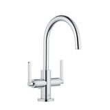 KLUDI NOVA FONTE Waschtischarmatur PURISTIC Einlochmontage chrom, 201180515