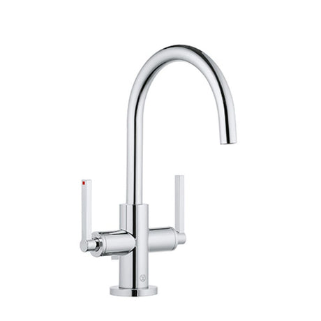 KLUDI NOVA FONTE Waschtischarmatur PURISTIC Einlochmontage chrom, 201180515