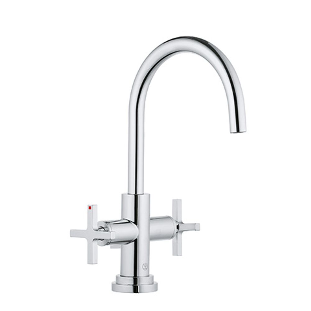 KLUDI NOVA FONTE Waschtischarmatur CLASSIC Einlochmontage chrom, 201180520