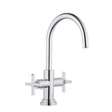 KLUDI NOVA FONTE Waschtischarmatur CLASSIC Einlochmontage chrom, 201180520