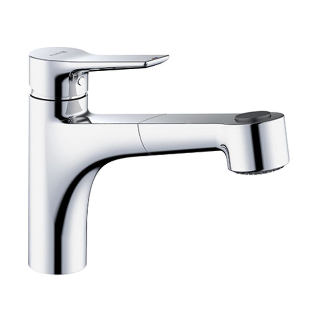 KLUDI MIX Spültisch-EHM DN 15 herausziehbarer Brause Geschl. Hebel chrom, 329410575