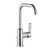 KLUDI PU & SOLID Waschtisch-EHM seitlicher Bed. o. Ablaufgarnitur chrom, 340240575