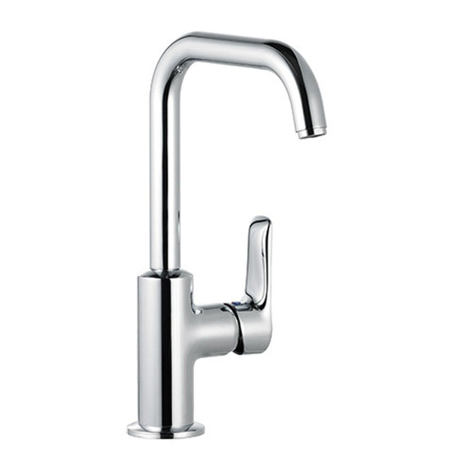 KLUDI PU & SOLID Waschtisch-EHM seitlicher Bed. mit Metallablaufg. chrom, 340250575