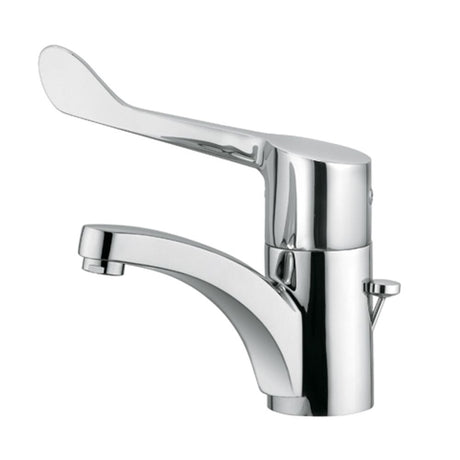 KLUDI MEDI CA WT-EHM DN 15 Klinik Armhebel mit Ablaufgarnitur chrom, 341150524