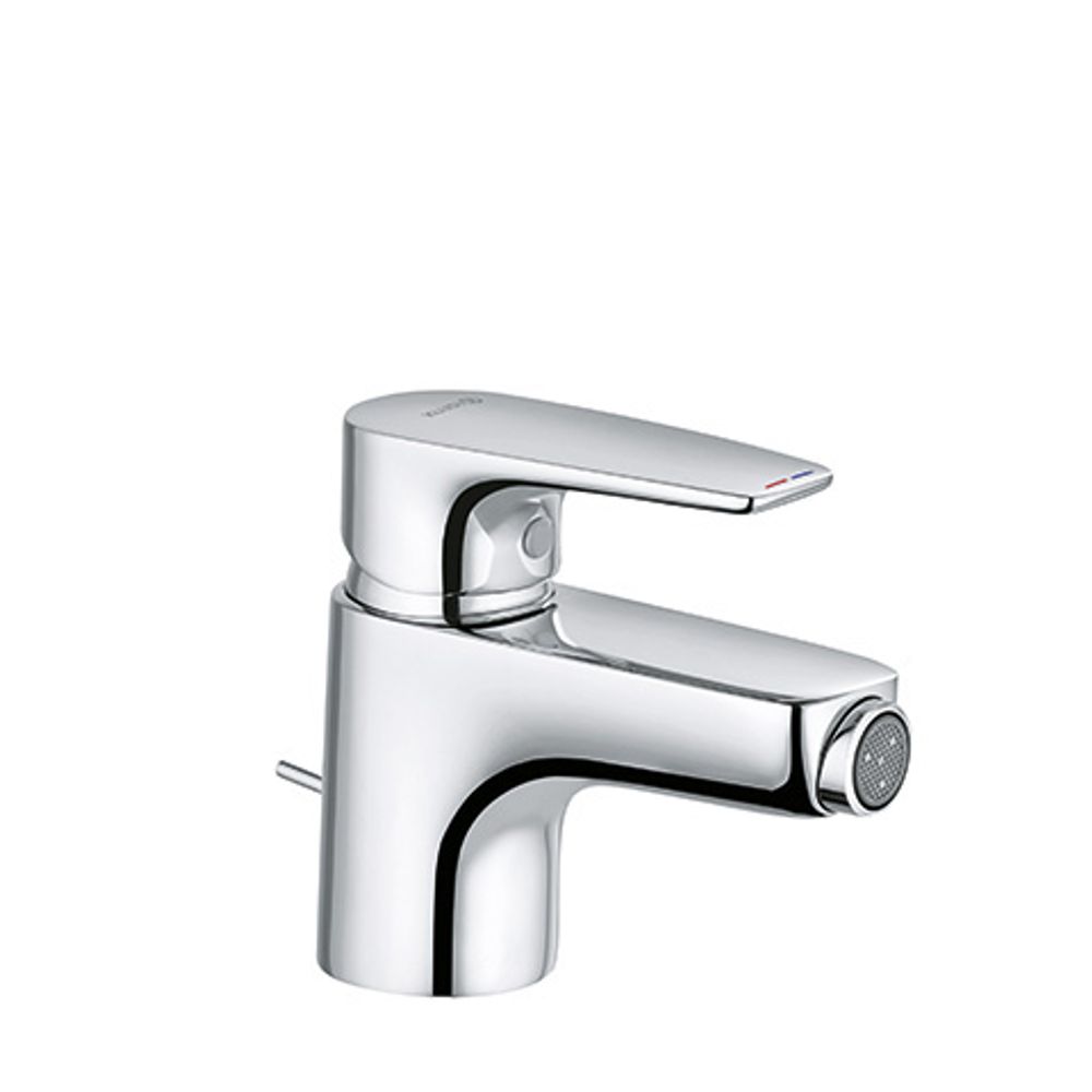 KLUDI PU & SOLID Bidet-EHM mit Metallablaufg. chrom, 342160575